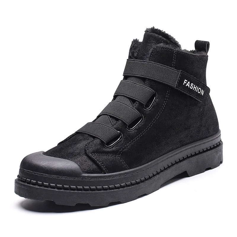 YOYLAP New Men Winter Boots Fashion Brand Men Motorcycle boots Ankle black High-top Cotton Snow Boots With Full Fur lining
YOYLAP New Men Winter Boots Fashion Brand Men Motorcycle boots Ankle black High-top Cotton Snow Boots With Full Fur lining