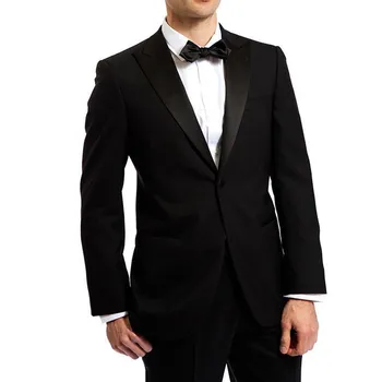 Custom Made wedding suits for men black tuxedos for men 2 pieces men suits slim fit groom suits groomsmen suits (Jacket+Pants)
Custom Made wedding suits for men black tuxedos for men 2 pieces men suits slim fit groom suits groomsmen suits (Jacket+Pants)