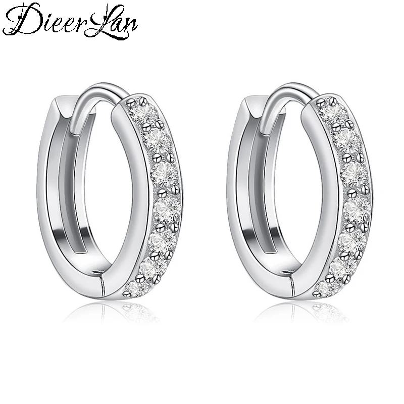 DIEERLAN Trendy Real 925 Sterling Silver Big Circle Hoop Earrings for Women Wedding Jewelry Large Earrings Brincos Pendientes
DIEERLAN Trendy Real 925 Sterling Silver Big Circle Hoop Earrings for Women Wedding Jewelry Large Earrings Brincos Pendientes