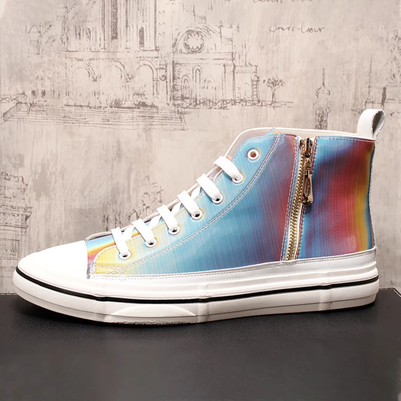 Men Leather High Top Sneakers Fashion Ankle Boots Spring Autumn Botas Hip Hop Boots 9#30E50
Men Leather High Top Sneakers Fashion Ankle Boots Spring Autumn Botas Hip Hop Boots 9#30E50