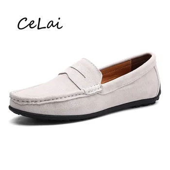 CeLai Men Casual Shoes Fashion Male Shoes Suede Leather Men Loafers Leisure Moccasins Slip On Men's driving Shoes Big Size A-040
CeLai Men Casual Shoes Fashion Male Shoes Suede Leather Men Loafers Leisure Moccasins Slip On Men's driving Shoes Big Size A-040