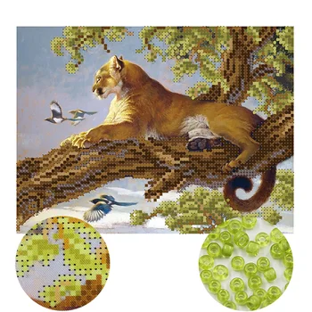 Needlework,DIY bead Cross stitch,Embroidery stitch leopard,women Precise Printed scenic Pattern cross stitching,wall decoration
Needlework,DIY bead Cross stitch,Embroidery stitch leopard,women Precise Printed scenic Pattern cross stitching,wall decoration