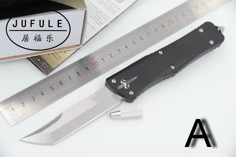 JUFULE-Newest-2017-Made-Combat-Troodon-D2-blade-aluminum-handle-camping-hunting-survival-outdoor-Utility-EDC