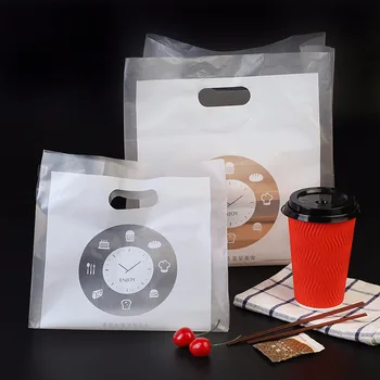 50pcs Clock Design Plastic Bag For Gifts Food Bread Packaging Bags with Handle Shopping Party Wedding Plastic Candy Cake Bags
50pcs Clock Design Plastic Bag For Gifts Food Bread Packaging Bags with Handle Shopping Party Wedding Plastic Candy Cake Bags