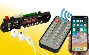 FM Radio MP3 decoder Board U disk TF card MP3 player with Bluetooth audio Receiver Audio Conversion Board
FM Radio MP3 decoder Board U disk TF card MP3 player with Bluetooth audio Receiver Audio Conversion Board