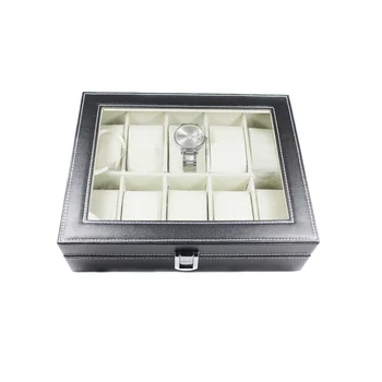 10 Slots Jewelry Display Case Fashion Box Storage PU Leather Storage Boxes Portable Women Man Watch display Storage organizer
10 Slots Jewelry Display Case Fashion Box Storage PU Leather Storage Boxes Portable Women Man Watch display Storage organizer