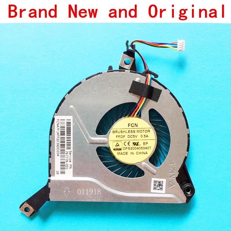 New laptop CPU cooling fan Cooler radiator Notebook for HP FCN DFS200405040T FFDF DFS531105MC0T FFBC KSB0705HBA05 KSB0705HBA04
New laptop CPU cooling fan Cooler radiator Notebook for HP FCN DFS200405040T FFDF DFS531105MC0T FFBC KSB0705HBA05 KSB0705HBA04