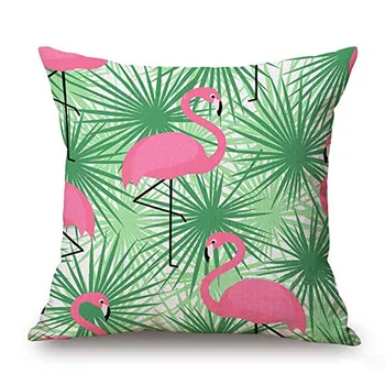 Flamingos Pattern Pillow Cases for Spring Home Cotton Linen Decorative Cushion Covers,18" x 18"
Flamingos Pattern Pillow Cases for Spring Home Cotton Linen Decorative Cushion Covers,18" x 18"