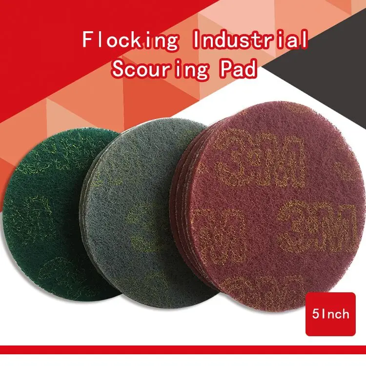 Scouring Pad Polishing Pad 5-inch 240/400/1000 Grit Self-adhesive Disc Industrial Heavy Duty Nylon Cleaning (Pack of 15)
Scouring Pad Polishing Pad 5-inch 240/400/1000 Grit Self-adhesive Disc Industrial Heavy Duty Nylon Cleaning (Pack of 15)