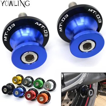 For yamaha MT-03 MT03 MT 03 2006 - 2015 2016 With MT-03 LOGO 6mm Motorcycle Blue CNC Aluminum Swingarm Spools Slider stand screw
For yamaha MT-03 MT03 MT 03 2006 - 2015 2016 With MT-03 LOGO 6mm Motorcycle Blue CNC Aluminum Swingarm Spools Slider stand screw