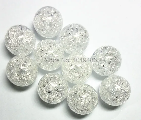 (Choose size) 10mm/12mm/16mm/20mm white color Acrylic clear Crack Beads, Colorful Chunky Beads for Necklace Jewelry
(Choose size) 10mm/12mm/16mm/20mm white color Acrylic clear Crack Beads, Colorful Chunky Beads for Necklace Jewelry