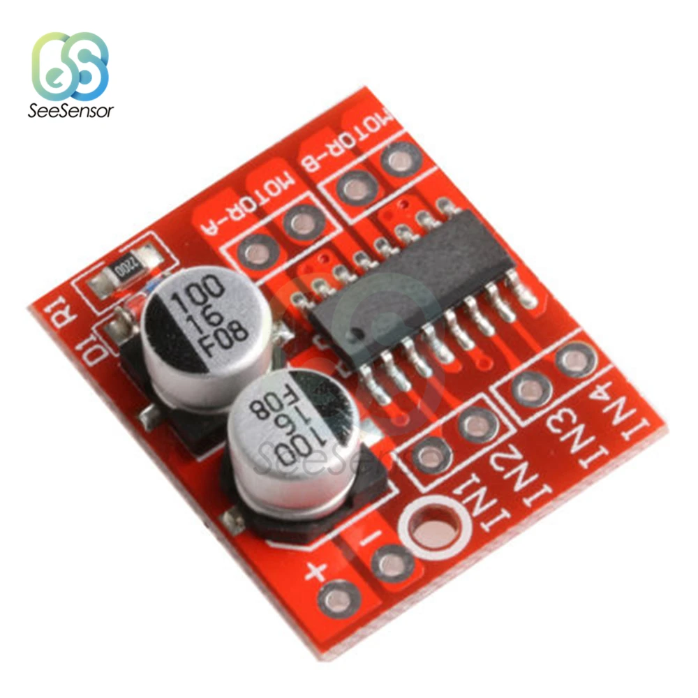 1.5A 2-Way MX1508 Dual Channel DC Motor Driver Module PWM Speed Dual H-Bridge Stepper L298N
1.5A 2-Way MX1508 Dual Channel DC Motor Driver Module PWM Speed Dual H-Bridge Stepper L298N