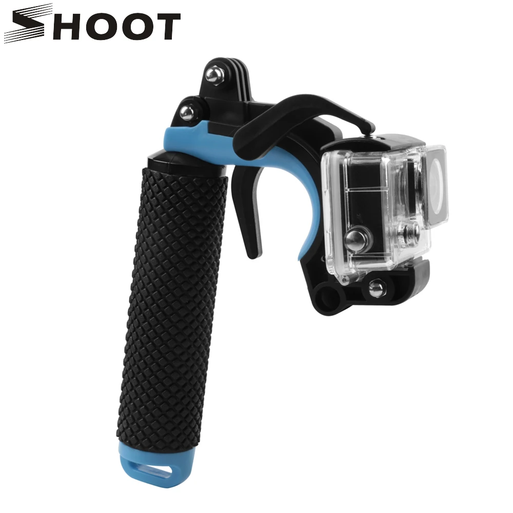 SHOOT Floating Bobber handle with Pistol Trigger and Phone Clip Gadgets Set for Gopro Hero 3+ 4 3 Go Pro Accessories
SHOOT Floating Bobber handle with Pistol Trigger and Phone Clip Gadgets Set for Gopro Hero 3+ 4 3 Go Pro Accessories