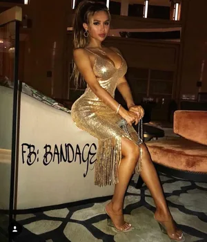 2019 Dress Sexy Celebrity Backless Spaghetti Strap Women Flare SequindV Neck Night Club Bandage Body con Party Dresses Wholesale
2019 Dress Sexy Celebrity Backless Spaghetti Strap Women Flare SequindV Neck Night Club Bandage Body con Party Dresses Wholesale