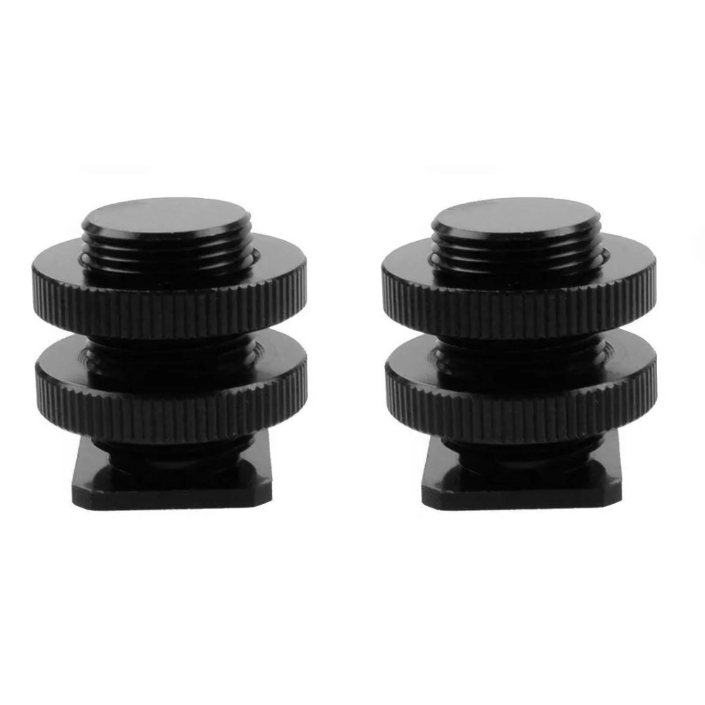 2 Pieces 5/8-27 Inch Tripod ALL METAL Tripod Screw to Hot Shoe/Cold Shoe Adapter tripod camera
2 Pieces 5/8-27 Inch Tripod ALL METAL Tripod Screw to Hot Shoe/Cold Shoe Adapter tripod camera