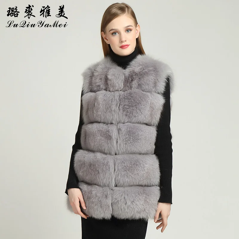 Real Fur Sleeveless Vests Gray Jackets Brand Outerwear Sleeveless Female Vest Natural Fur Women's Fur Vest Coats Winter New 2017
Real Fur Sleeveless Vests Gray Jackets Brand Outerwear Sleeveless Female Vest Natural Fur Women's Fur Vest Coats Winter New 2017