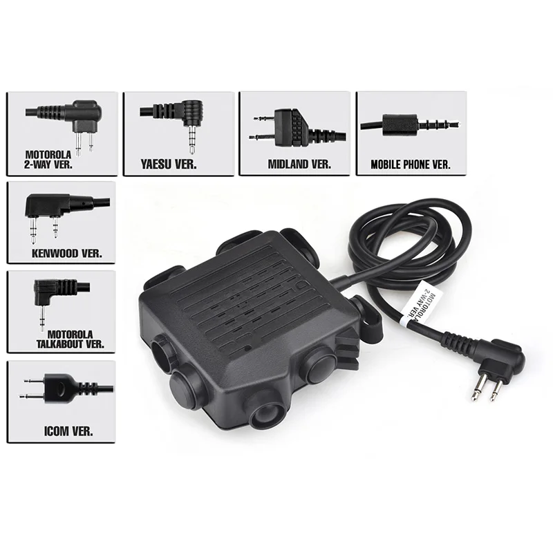 SEIGNEER Tactical Headset Accessories tactical SELEX TACMIC CT5 Hunting Airsoft Headphone Midland KENWOOD IPSC PTT
SEIGNEER Tactical Headset Accessories tactical SELEX TACMIC CT5 Hunting Airsoft Headphone Midland KENWOOD IPSC PTT