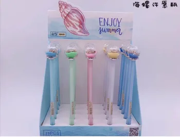 cute Conch wish Gel Pen Ink Pen Gift School prize Office writing Supply kawaii student Stationery black Neutral pen 25pc/lot
cute Conch wish Gel Pen Ink Pen Gift School prize Office writing Supply kawaii student Stationery black Neutral pen 25pc/lot