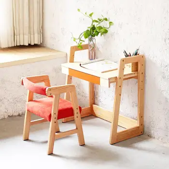 High quality student desk chair set the height adjustable children learning table solid wood furniture set multicolor optional
High quality student desk chair set the height adjustable children learning table solid wood furniture set multicolor optional