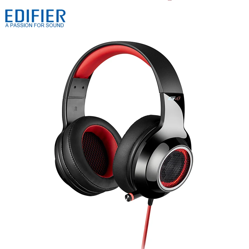 EDIFIER G4 Gaming Earphone Built-in Sound Card Headphones Dynamic Stereo Gaming Headset With Microphone And Soft Leatherette
EDIFIER G4 Gaming Earphone Built-in Sound Card Headphones Dynamic Stereo Gaming Headset With Microphone And Soft Leatherette