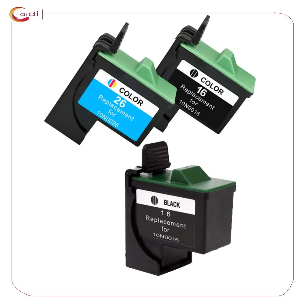 3PCS Compatible Lexmark Ink CARTRIDGES 16 26 17 27 Combo Black Color 10N0016 10N0026 printer inkjet
3PCS Compatible Lexmark Ink CARTRIDGES 16 26 17 27 Combo Black Color 10N0016 10N0026 printer inkjet