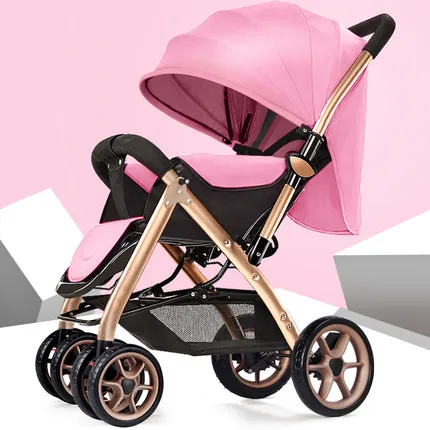 Fast shipping ! Simple and lightweight baby stroller can sit and lie foldable high landscape two-way baby carriage
Fast shipping ! Simple and lightweight baby stroller can sit and lie foldable high landscape two-way baby carriage