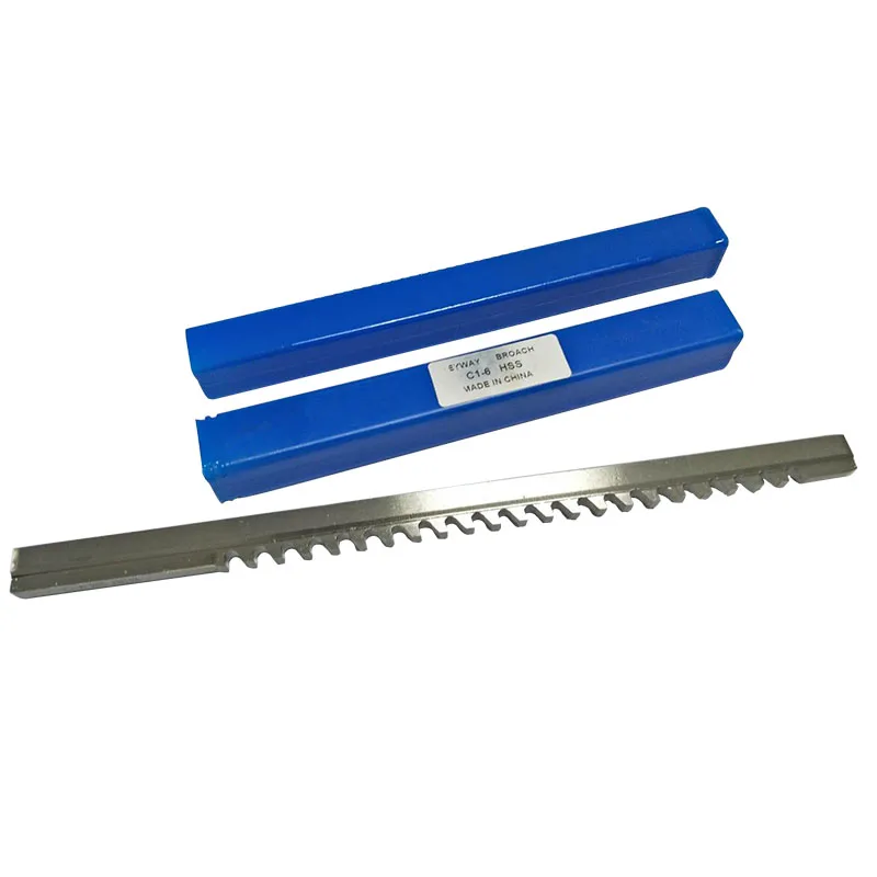 HSS 6mm C1 Push-Type Keyway Broach Metric Size HSS Keyway + Shim Cutting Tool for CNC Router Metalworking
HSS 6mm C1 Push-Type Keyway Broach Metric Size HSS Keyway + Shim Cutting Tool for CNC Router Metalworking