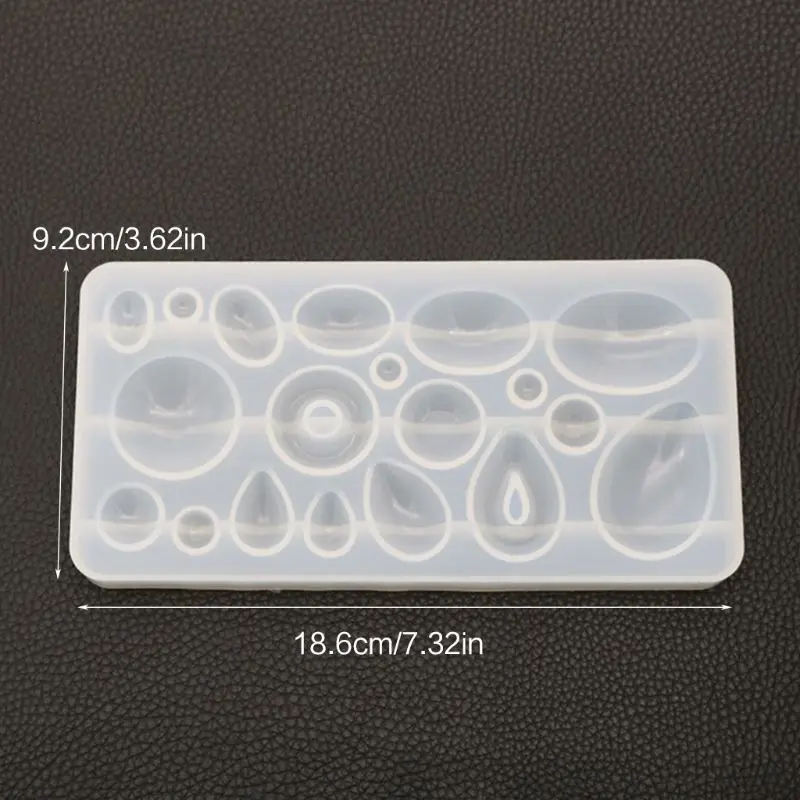DIY Crystal Epoxy Pendant Mold Mirror Handmade Epoxy Resin Molds Gypsum Making Necklace Accessories Tools
DIY Crystal Epoxy Pendant Mold Mirror Handmade Epoxy Resin Molds Gypsum Making Necklace Accessories Tools