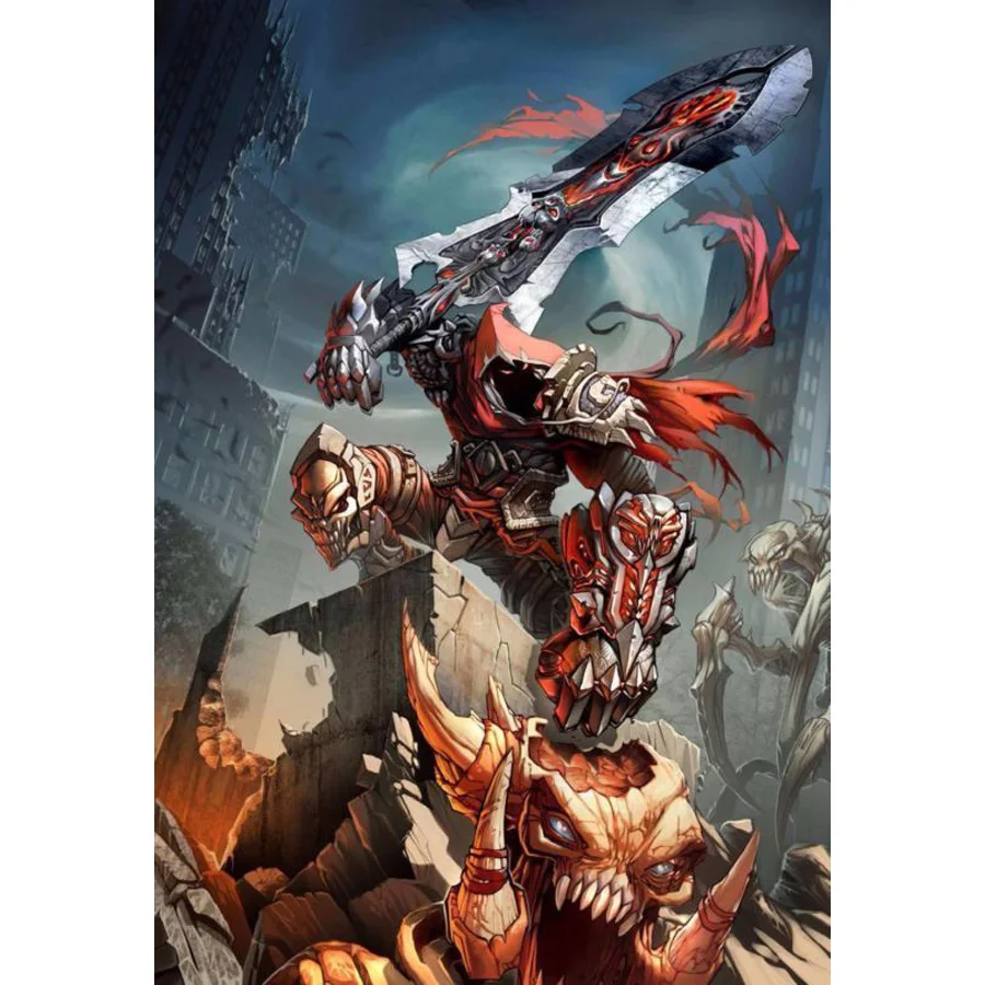 J1987- Darksiders Wrath of War Game Pop 14x21 24x36 Inches Silk Art Poster Top Fabric Print Home Wall Decor
J1987- Darksiders Wrath of War Game Pop 14x21 24x36 Inches Silk Art Poster Top Fabric Print Home Wall Decor