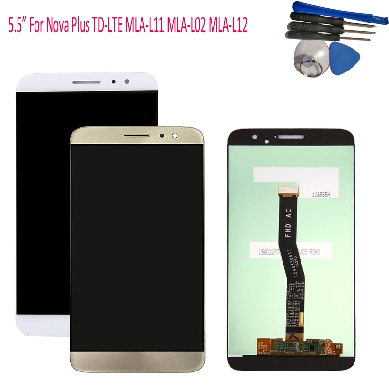 With Frame 5.5'' For Huawei Nova Plus MLA-L01 MLA-L11 MLA-L02 MLA-L03 MLA-L12 LCD Display Touch Screen Digitizer Assembly
With Frame 5.5'' For Huawei Nova Plus MLA-L01 MLA-L11 MLA-L02 MLA-L03 MLA-L12 LCD Display Touch Screen Digitizer Assembly