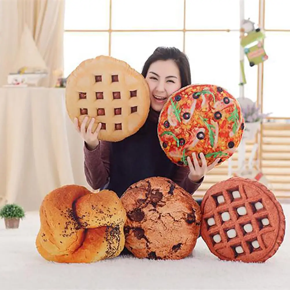 3D Simulation Cookie Pizza Bread Food Soft Nap Pillow Cushion Kids Funny Toys for Children Girls Birthday Gifts
3D Simulation Cookie Pizza Bread Food Soft Nap Pillow Cushion Kids Funny Toys for Children Girls Birthday Gifts