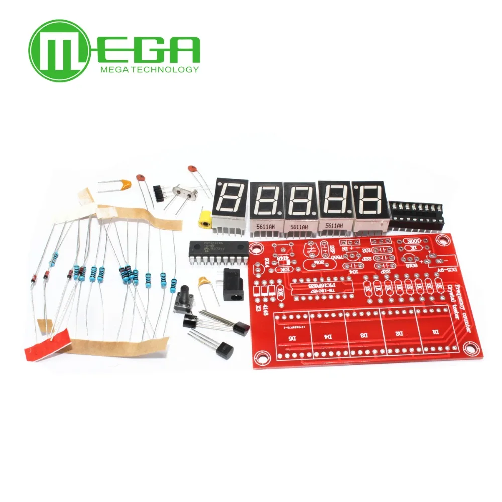 DIY Kits RF 1Hz-50MHz Crystal Oscillator Frequency Counter Meter Digital LED tester meter
DIY Kits RF 1Hz-50MHz Crystal Oscillator Frequency Counter Meter Digital LED tester meter