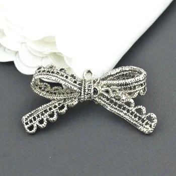 6Pcs metal bow-knot Charm Antique Tibetan Silver Pendant Jewelry Products Charms Diy Pendants For Necklace Bracelets 2226
6Pcs metal bow-knot Charm Antique Tibetan Silver Pendant Jewelry Products Charms Diy Pendants For Necklace Bracelets 2226