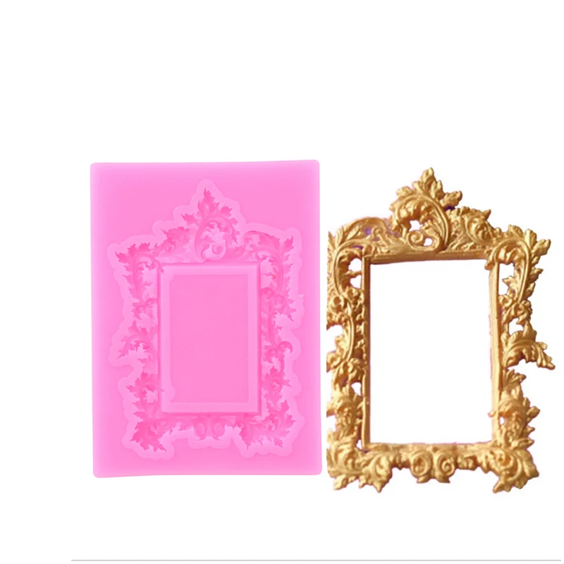 Photo Frame Silicone Mold Fondant Mold Cake Decoration Tool Chocolate Kitchen Baking Tools Accessories Decorations
Photo Frame Silicone Mold Fondant Mold Cake Decoration Tool Chocolate Kitchen Baking Tools Accessories Decorations