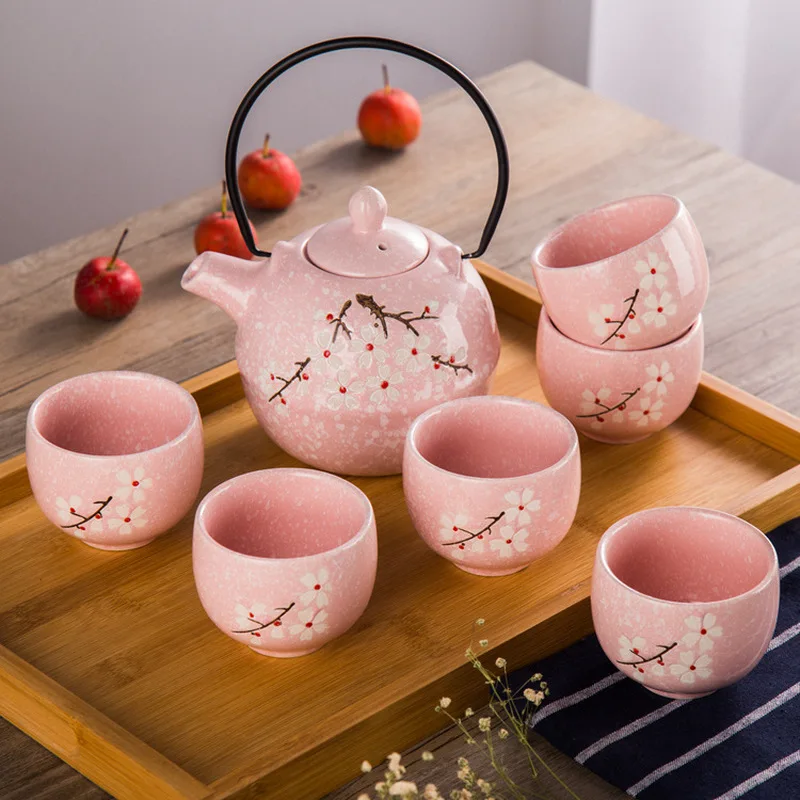 Chinease Kung Fu Tea Set 7 Pieces Set Japanese Snowflake Glaze Complete Tea Set Creative Teapot Tea Cup Set Wedding Gifts A
Chinease Kung Fu Tea Set 7 Pieces Set Japanese Snowflake Glaze Complete Tea Set Creative Teapot Tea Cup Set Wedding Gifts A