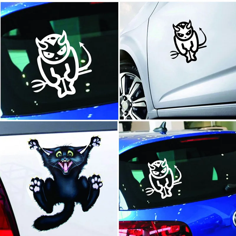 Halloween Car Wall Home Black Cat Sticker Mural Decor Decal Removable Terror New Car Stickers #920
Halloween Car Wall Home Black Cat Sticker Mural Decor Decal Removable Terror New Car Stickers #920