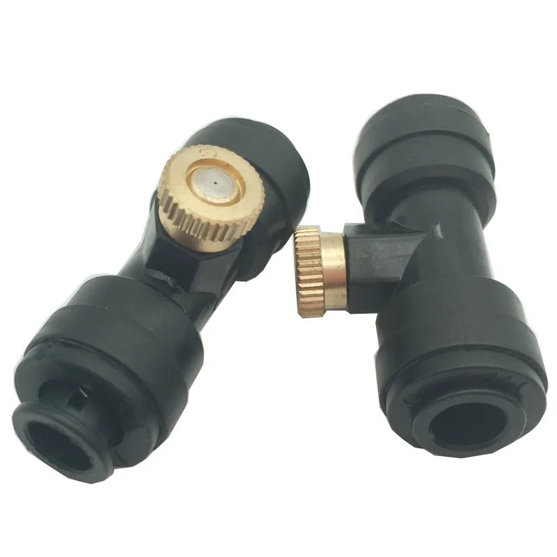 C045 1/4" 10/24 UNC Slip-Lok Misting Nozzle Tees For Cooling mist system garden sprayer atomizing fog
C045 1/4" 10/24 UNC Slip-Lok Misting Nozzle Tees For Cooling mist system garden sprayer atomizing fog