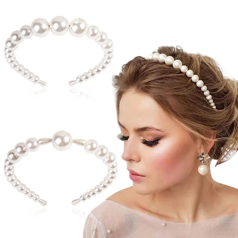 2019 New Fashion Luxury Big Pearl Hairbands for Women Girls Elegant Jewelry Headband Hair Accessories Birthday Gift
2019 New Fashion Luxury Big Pearl Hairbands for Women Girls Elegant Jewelry Headband Hair Accessories Birthday Gift
