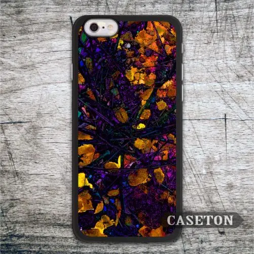 Autumn Leaves Abstract Painting font b Case b font For font b iPhone b font 7