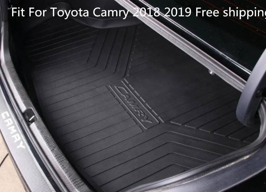High quality Car 5D Rear Trunk Tray Liner Cargo Pad Mats 100% Fit For Toyota Camry 2018 2019 Free shipping
High quality Car 5D Rear Trunk Tray Liner Cargo Pad Mats 100% Fit For Toyota Camry 2018 2019 Free shipping