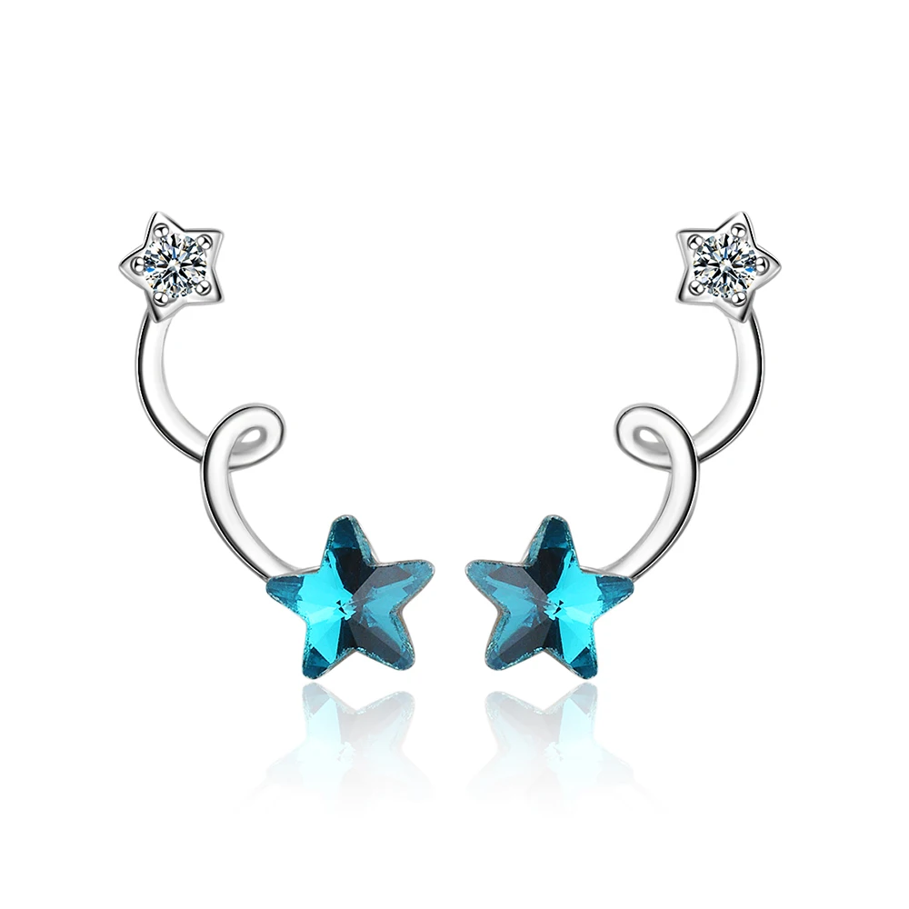 Everoyal Cute Star Stud Earrings For Women Jewelry Vintage Silver 925 Girl Engagement Accessories Hot Female Valentine's Day
Everoyal Cute Star Stud Earrings For Women Jewelry Vintage Silver 925 Girl Engagement Accessories Hot Female Valentine's Day
