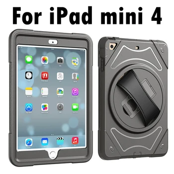 For Apple iPad mini 4 Hand Belt Holder Full Body Armor Shockproof Case Cover for iPad mini 4 A1538 / A1550
For Apple iPad mini 4 Hand Belt Holder Full Body Armor Shockproof Case Cover for iPad mini 4 A1538 / A1550