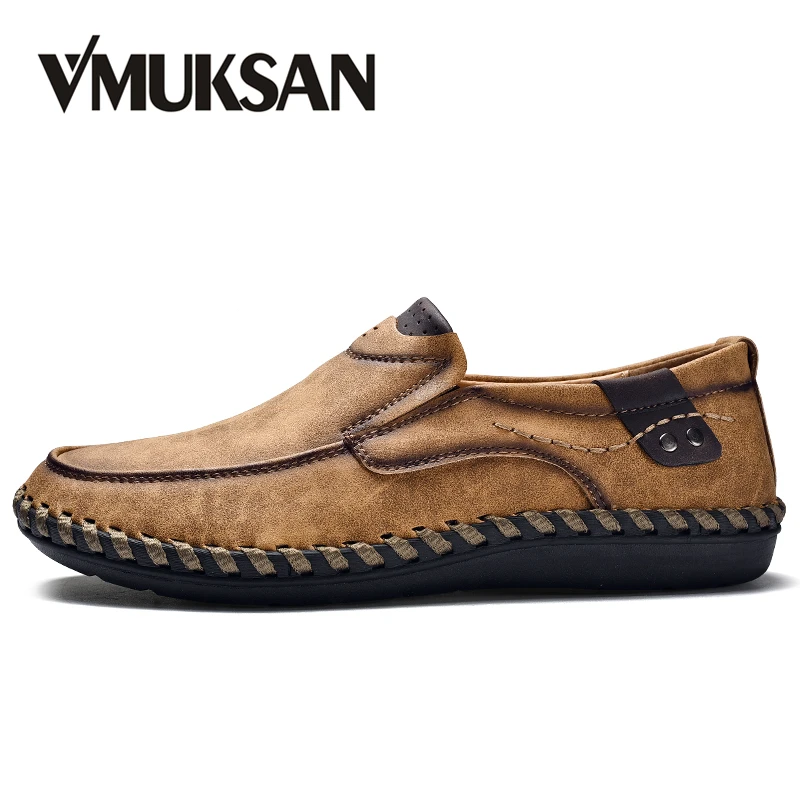 VMUKSAN Fashion Handmade Shoes Men Plus Size 38-46 Comfort Mens Loafers High Quality Soft Slip On Casual Shoes Man Moccasins
VMUKSAN Fashion Handmade Shoes Men Plus Size 38-46 Comfort Mens Loafers High Quality Soft Slip On Casual Shoes Man Moccasins