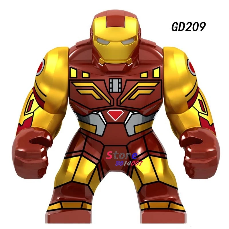 Single Marvel Avengers Endgame Big size IronMan Mark6 Panther Black Hulk Thanos Iron Man building blocks Kid Toy
Single Marvel Avengers Endgame Big size IronMan Mark6 Panther Black Hulk Thanos Iron Man building blocks Kid Toy