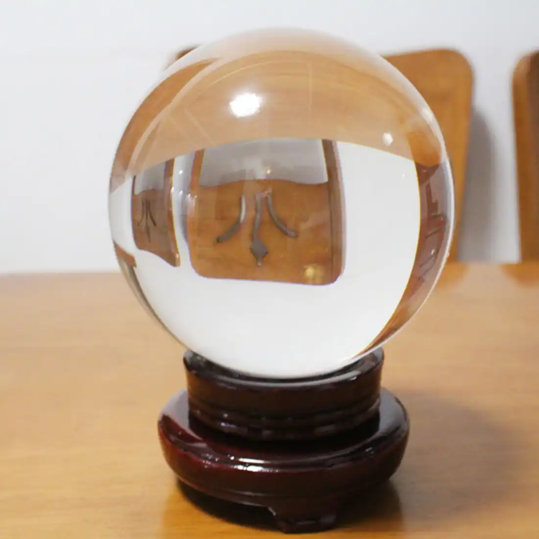 healing sphere photography props lensball decor gift crystal