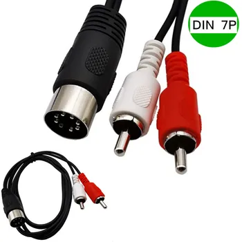 10pcs/lot 7Pin DIN male MIDI Cable to 2 Dual RCA male Plug Audio Cable 0.5m 1m 1.5m
10pcs/lot 7Pin DIN male MIDI Cable to 2 Dual RCA male Plug Audio Cable 0.5m 1m 1.5m