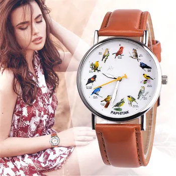 2018 Fashion Couple Retro Bird Design Leather Band Analog Alloy Quartz Wrist Watch Women Quartz Watch Stainless Steel Bracelet
2018 Fashion Couple Retro Bird Design Leather Band Analog Alloy Quartz Wrist Watch Women Quartz Watch Stainless Steel Bracelet