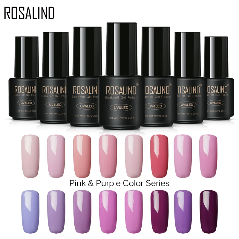 2018 New Rosalind Brand Color Nails Gel Polish Cosmetic High Quality Soak Off Pigment Nude Purple Pink LED UV Nail Gel
2018 New Rosalind Brand Color Nails Gel Polish Cosmetic High Quality Soak Off Pigment Nude Purple Pink LED UV Nail Gel