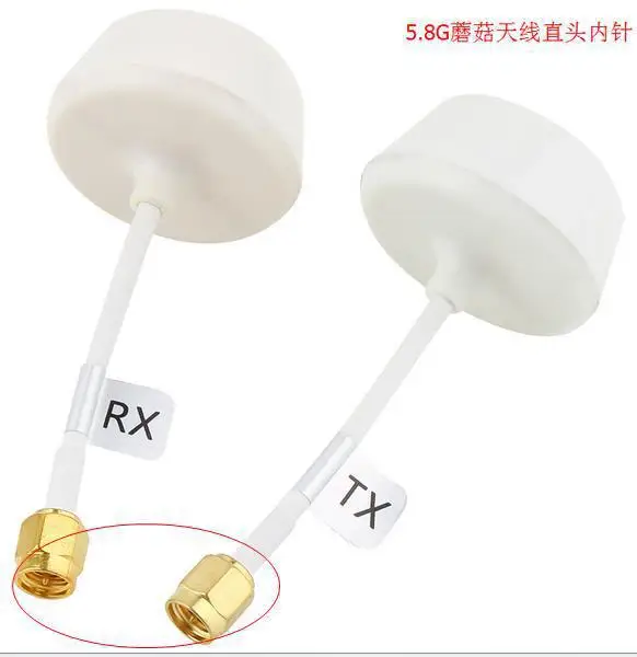 10pair/lot NEEDLE INSIDED I SIZE 5.8GHz Circular Polarized Antenna RP-SMA For FPV EM RC 5.8G Transmitter/RX
10pair/lot NEEDLE INSIDED I SIZE 5.8GHz Circular Polarized Antenna RP-SMA For FPV EM RC 5.8G Transmitter/RX