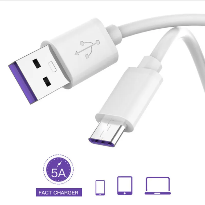 5A USB Type C Cable 3.1 Fast Charging Cable For Huawei P30 Pro Lite Honor 10 9 8 20 V8 SuperCharge Cavo Usb Kabel Wire
5A USB Type C Cable 3.1 Fast Charging Cable For Huawei P30 Pro Lite Honor 10 9 8 20 V8 SuperCharge Cavo Usb Kabel Wire